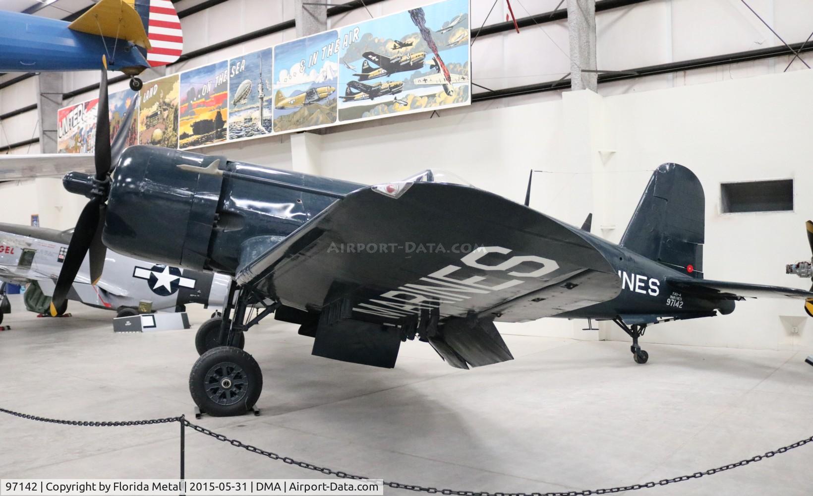 97142, Vought F4U-4 Corsair C/N 9296, PIMA 2015