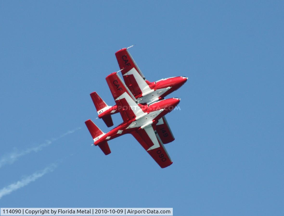 114090, Canadair CT-114 Tutor C/N 1090, Daytona Beach 2010