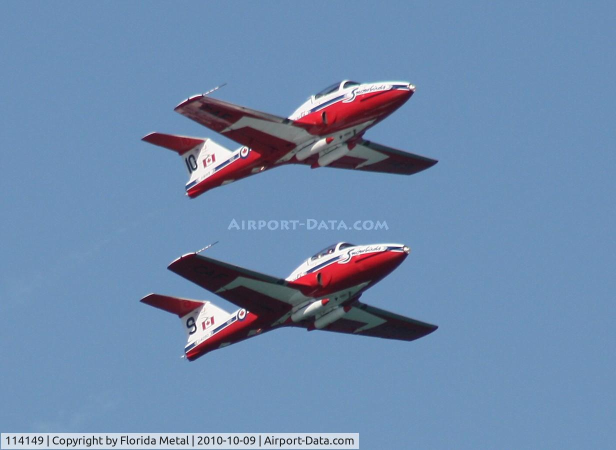 114149, Canadair CT-114 Tutor C/N 1149, Daytona Beach 2010