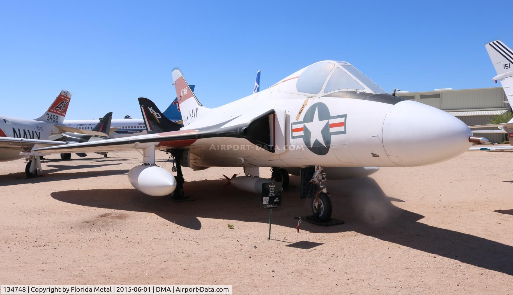 134748, Douglas F-6A Skyray C/N 10342, PIMA 2015