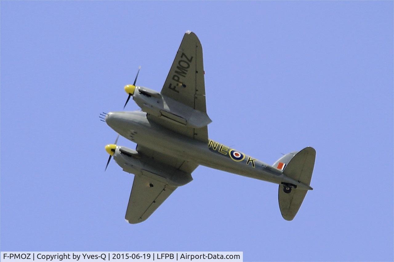 F-PMOZ, De Havilland (BBC) DH-98 Mosquito Replica C/N 1, De Havilland DH-98 Mosquito (replica), On display, Paris-Le Bourget (LFPB-LBG) Air show 2015