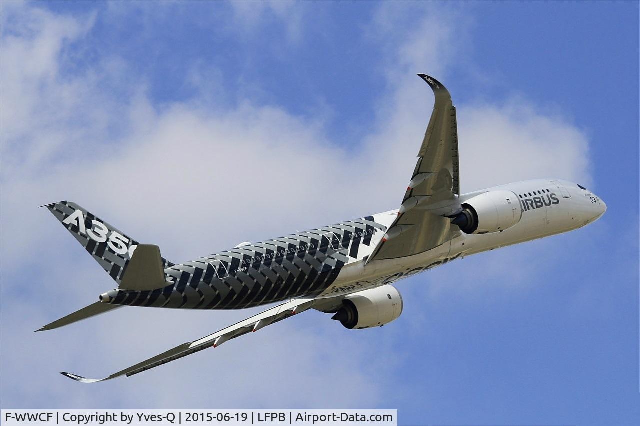 F-WWCF, 2013 Airbus A350-941 C/N 002, Airbus A350-941, On display, Paris-Le Bourget (LFPB-LBG) Air show 2015
