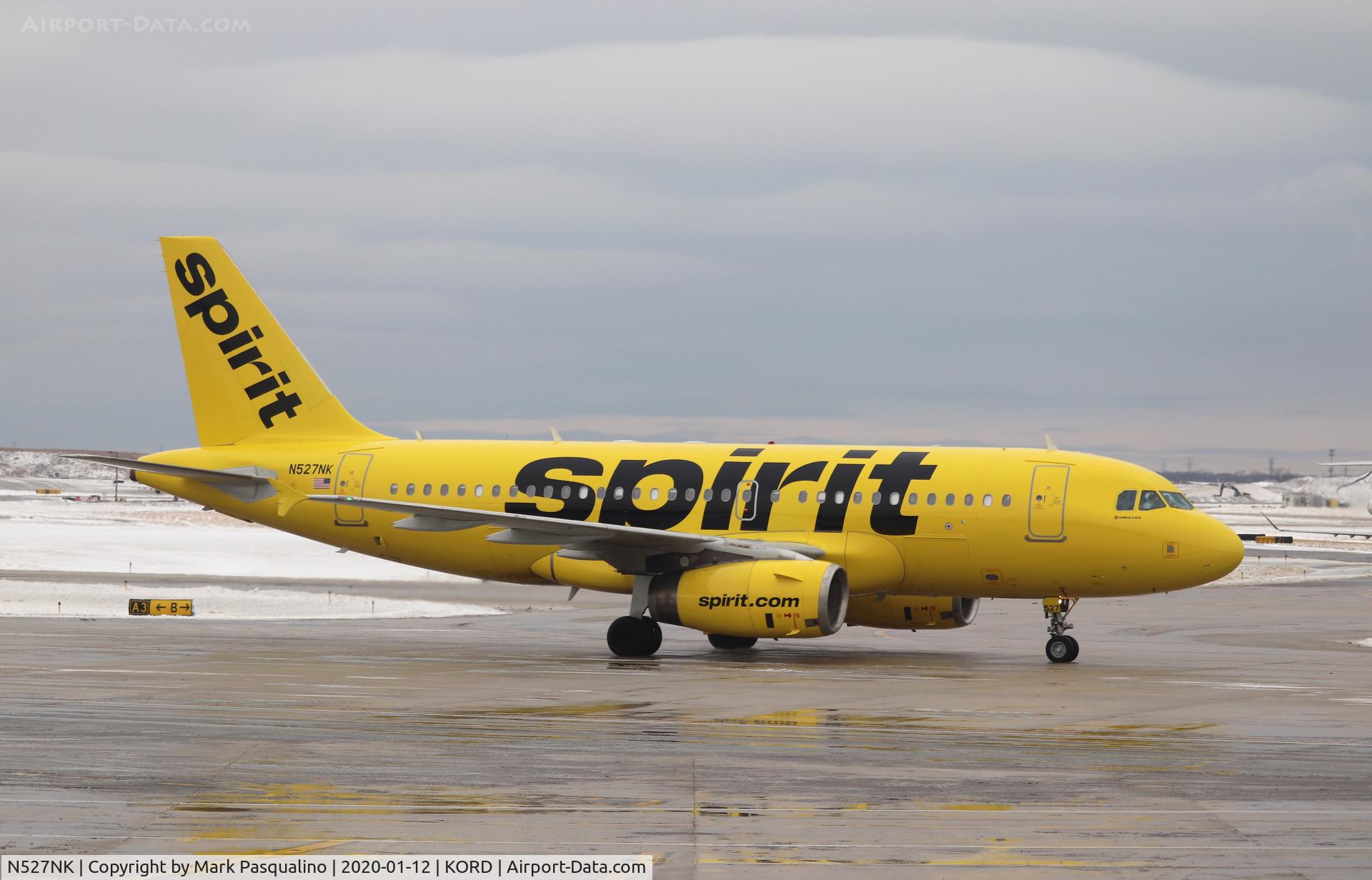 N527NK, 2007 Airbus A319-132 C/N 2978, Airbus A319-132