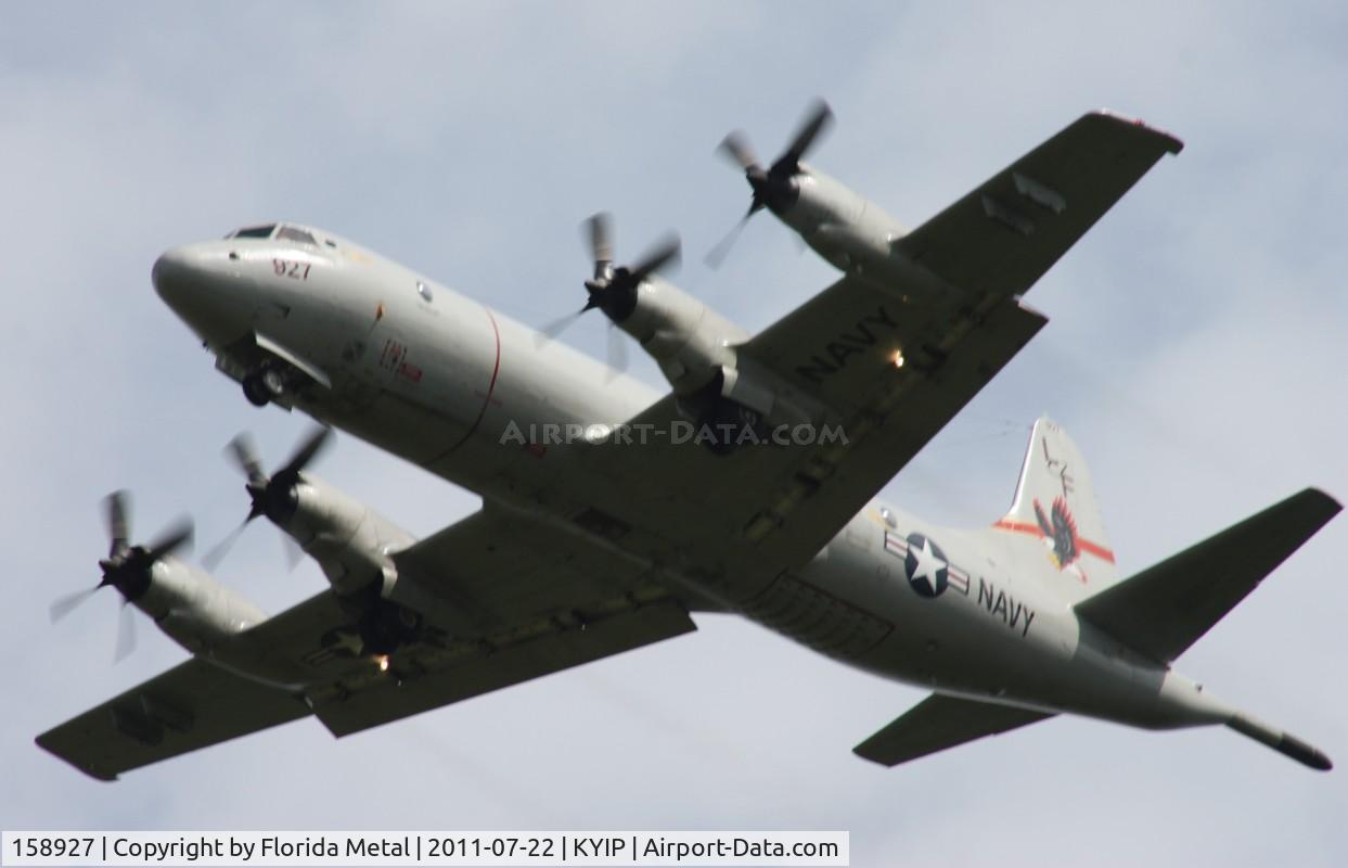 158927, Lockheed P-3C-145-LO Orion C/N 285A-5599, TOM 2011