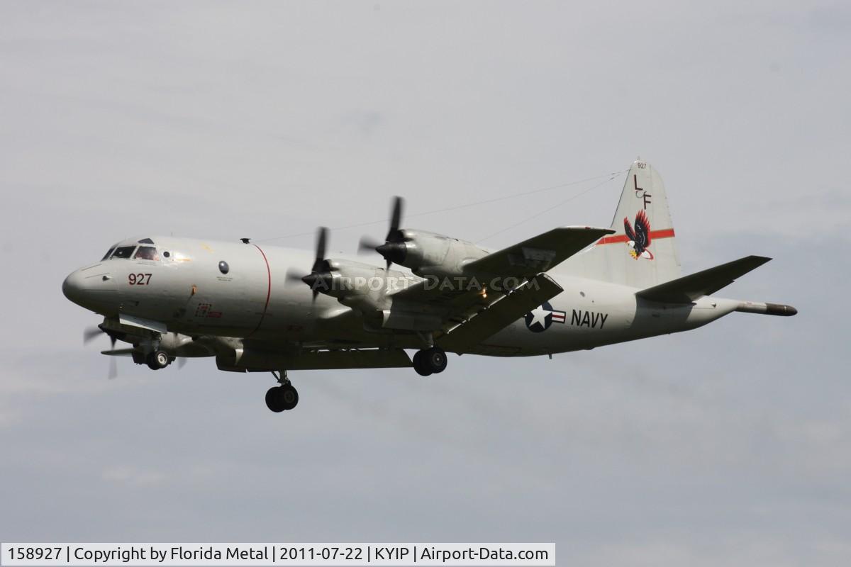 158927, Lockheed P-3C-145-LO Orion C/N 285A-5599, TOM 2011