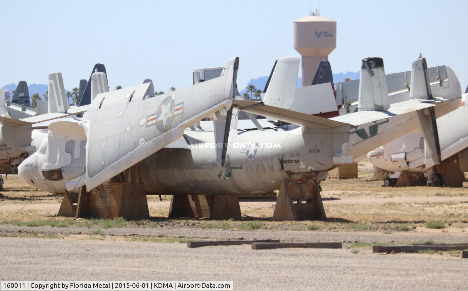 160011, Grumman E-2C Hawkeye C/N A033, PIMA boneyard