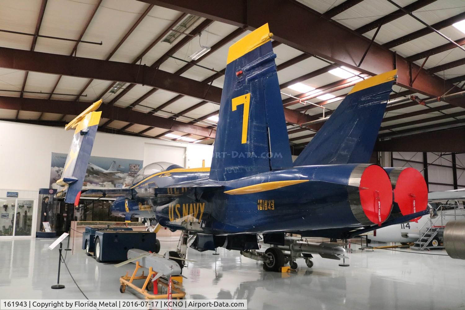 161943, McDonnell Douglas F/A-18B Hornet C/N 0150, Yanks Air Museum