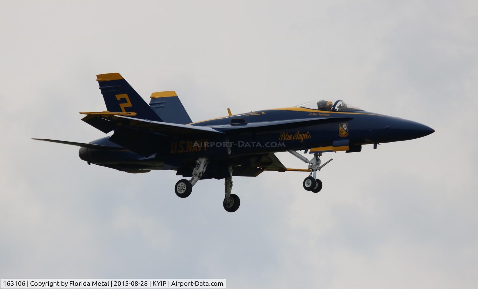 163106, McDonnell Douglas F/A-18A Hornet C/N 0495, TOM 2015