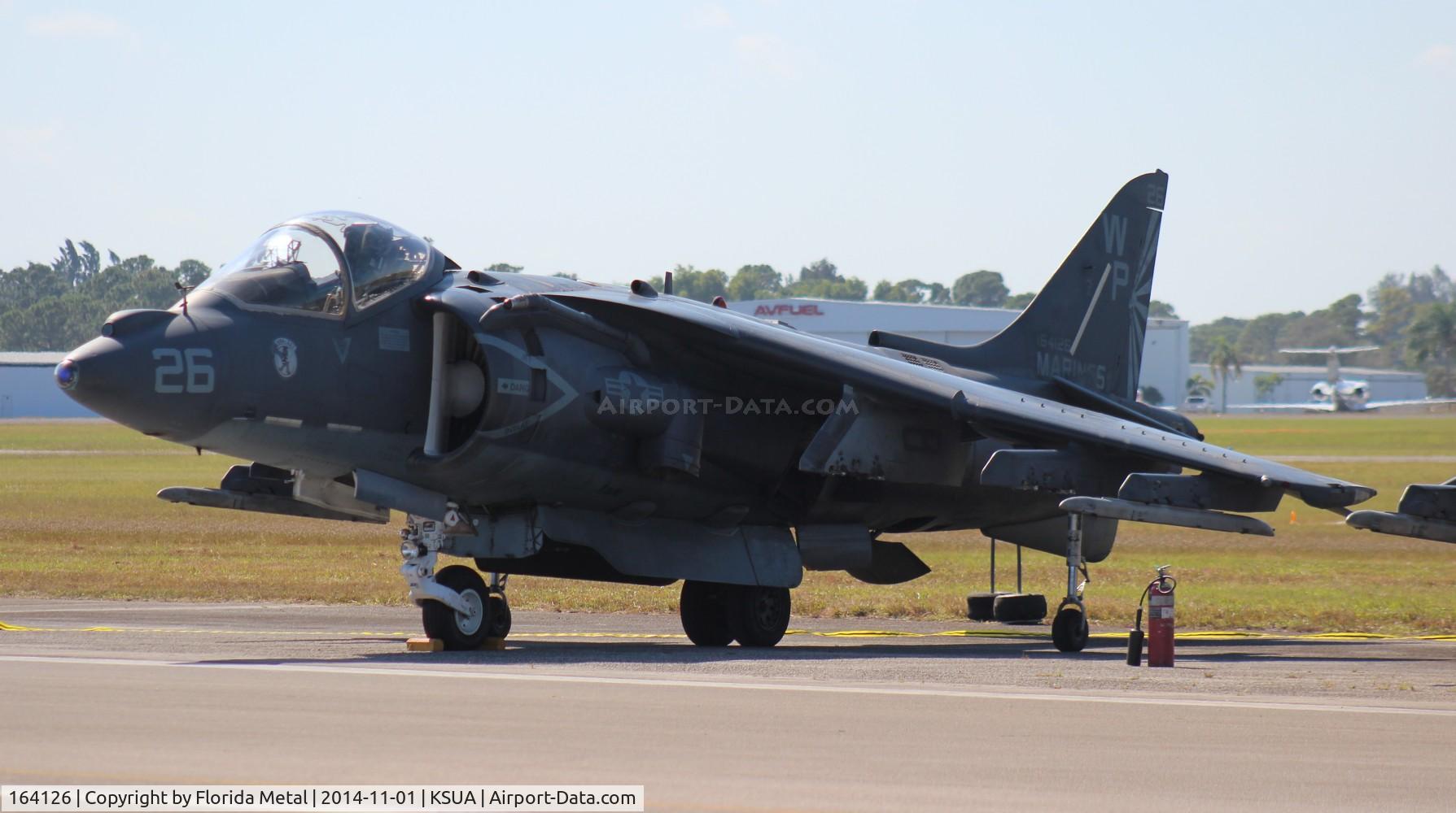 164126, McDonnell Douglas AV-8B Harrier II C/N 202, Stuart 2014