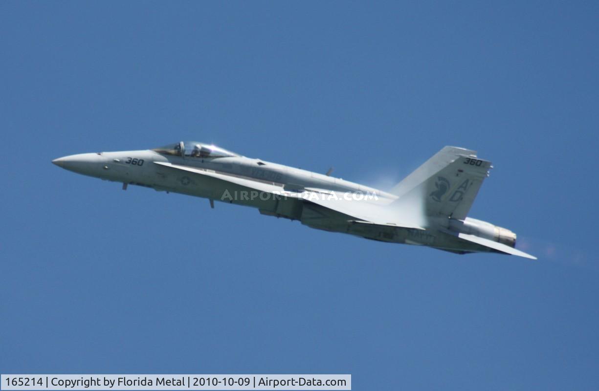 165214, McDonnell Douglas F/A-18C Hornet C/N 1394/C441, Daytona Beach 2010