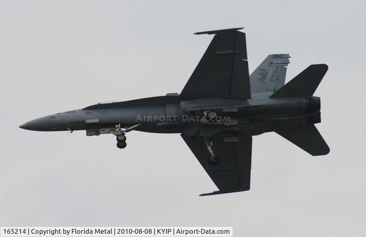 165214, McDonnell Douglas F/A-18C Hornet C/N 1394/C441, TOM 2010