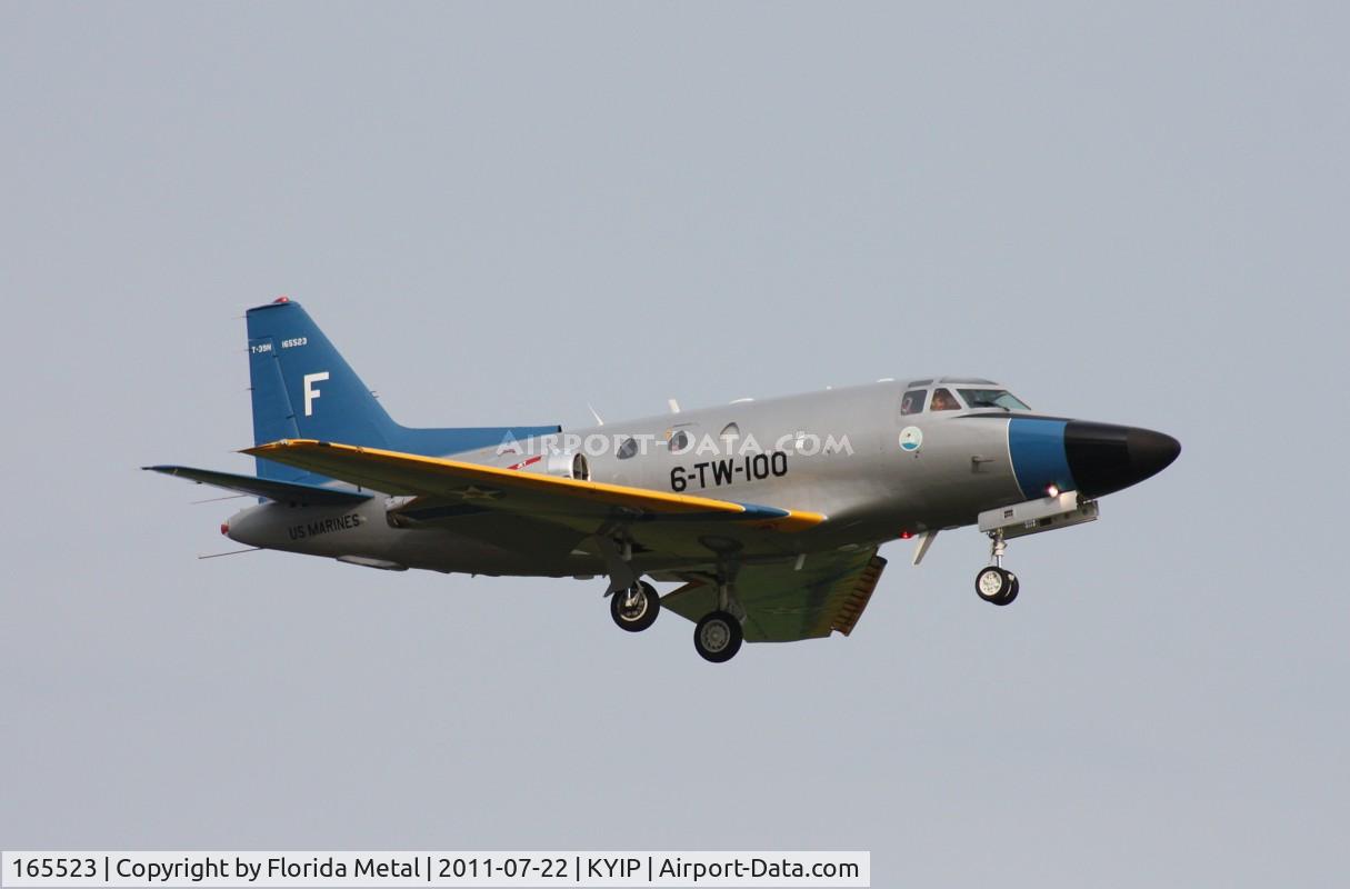 165523, 1964 Rockwell T-39N (NA-265-40) Sabreliner C/N 282-020, TOM 2011