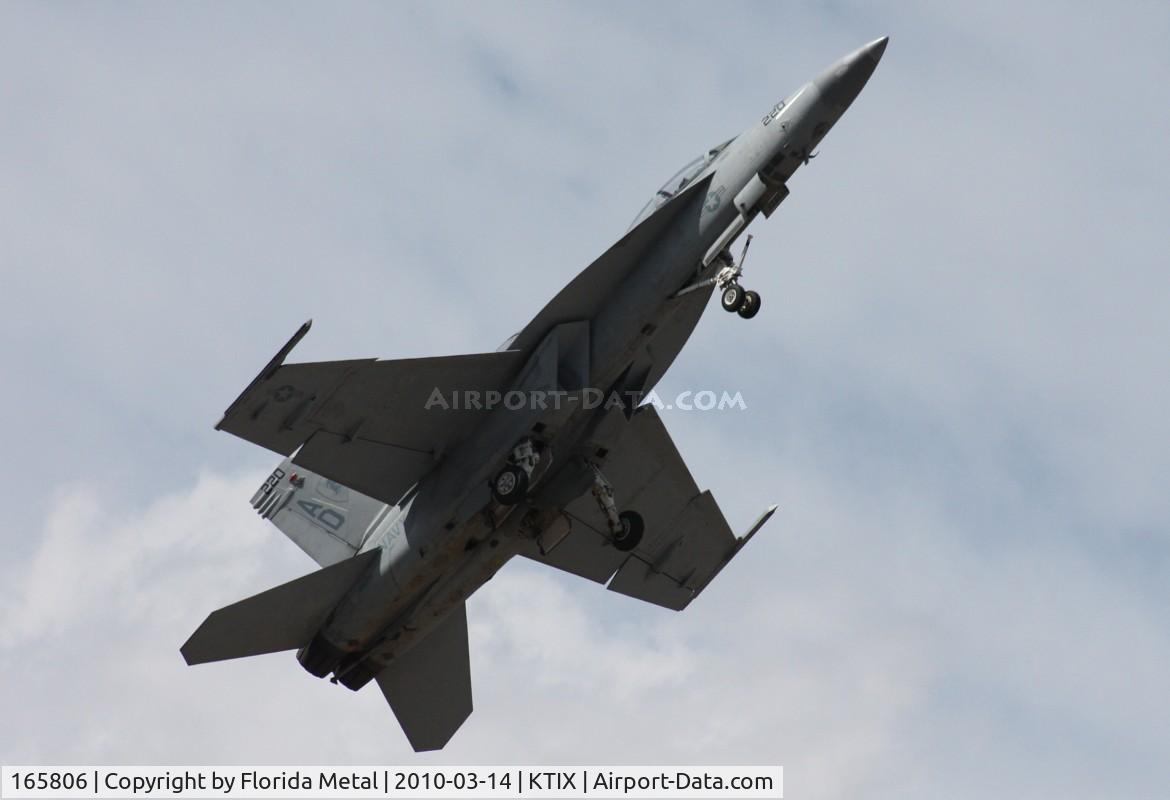 165806, Boeing F/A-18F Super Hornet C/N 1543/F032, TICO 2010