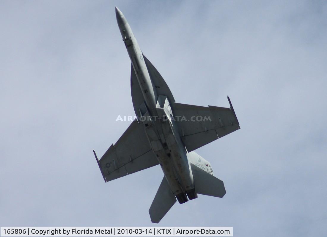 165806, Boeing F/A-18F Super Hornet C/N 1543/F032, TICO 2010