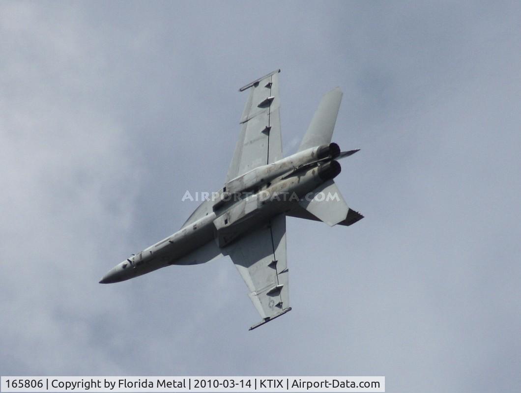 165806, Boeing F/A-18F Super Hornet C/N 1543/F032, TICO 2010