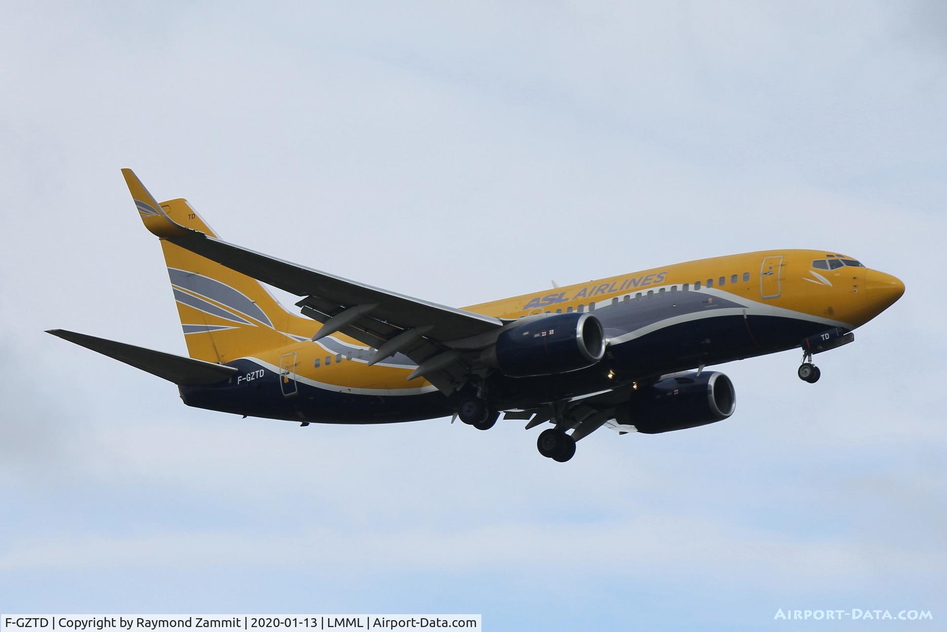 F-GZTD, 2003 Boeing 737-73V C/N 32418, B737-300 F-GZTD ASL Airlines