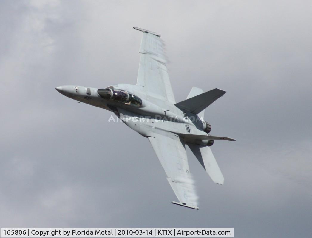 165806, Boeing F/A-18F Super Hornet C/N 1543/F032, TICO 2010