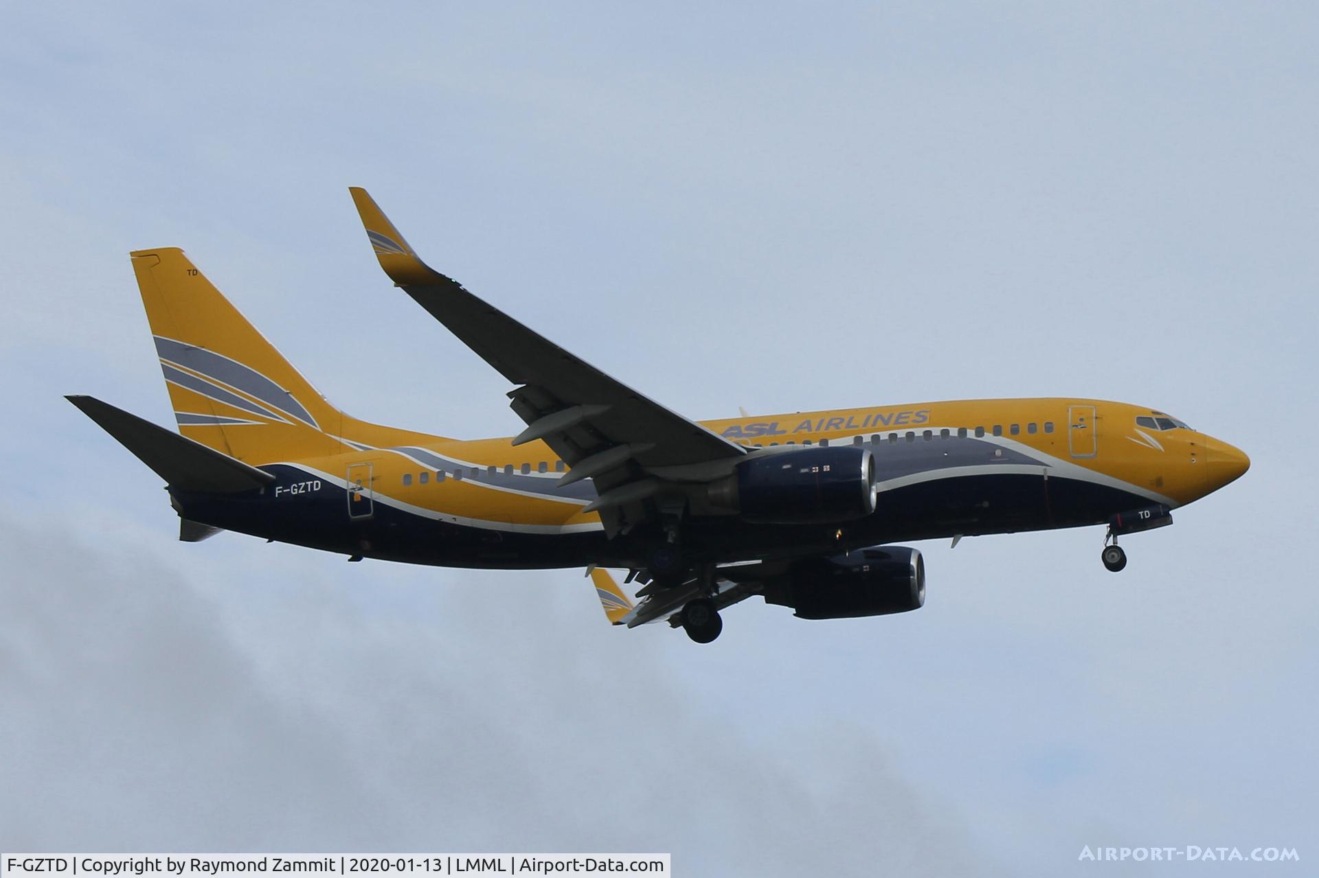 F-GZTD, 2003 Boeing 737-73V C/N 32418, B737-700 F-GZTD ASL Airlines