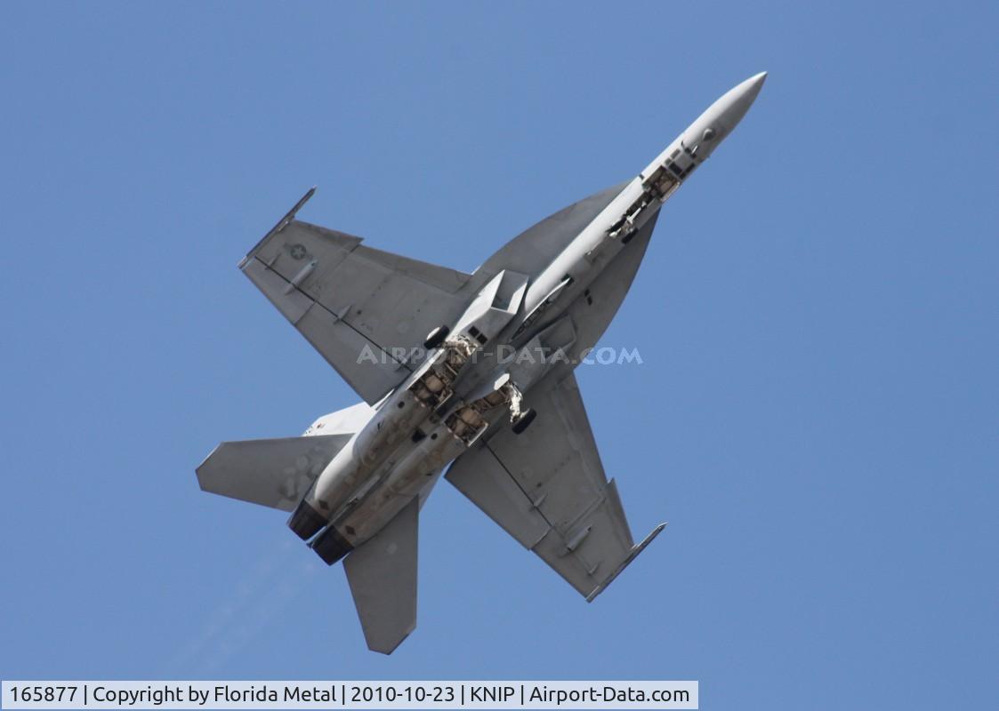 165877, Boeing F/A-18F Super Hornet C/N F037, NAS JAX 2010
