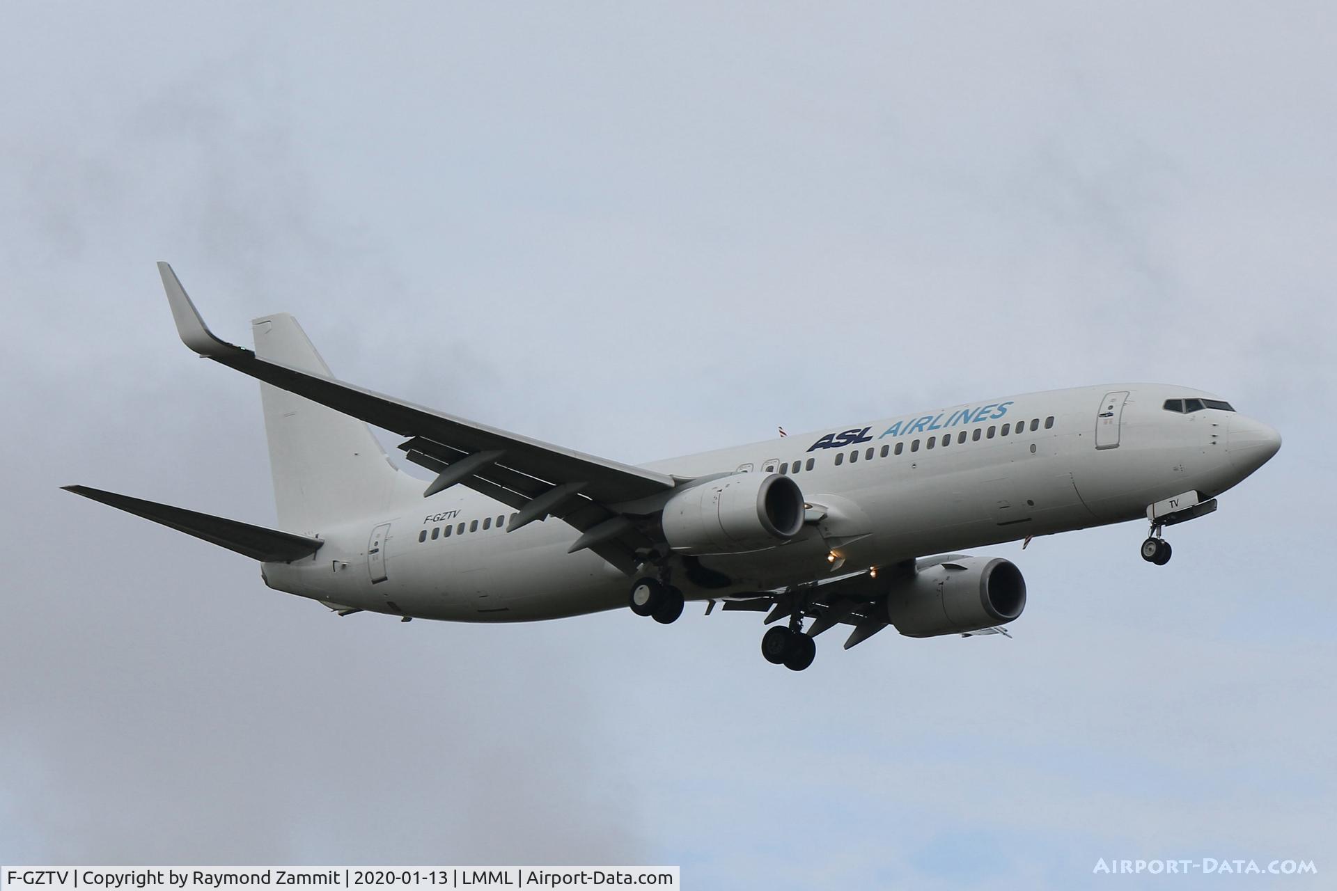 F-GZTV, 2001 Boeing 737-8K5 C/N 30882, B737-800 F-GZTV ASL Airlines France