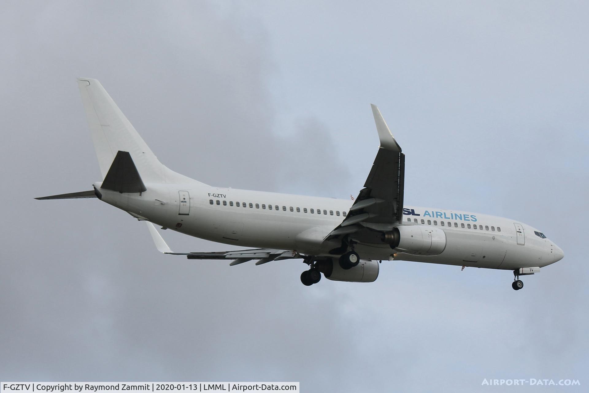 F-GZTV, 2001 Boeing 737-8K5 C/N 30882, B737-800 F-GZTV ASL Airlines France