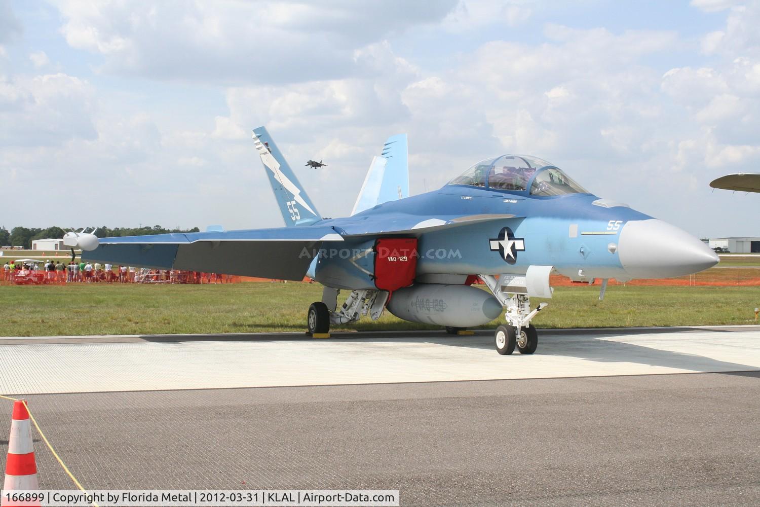 166899, Boeing EA-18G Growler C/N G-11, Sun N Fun 2012