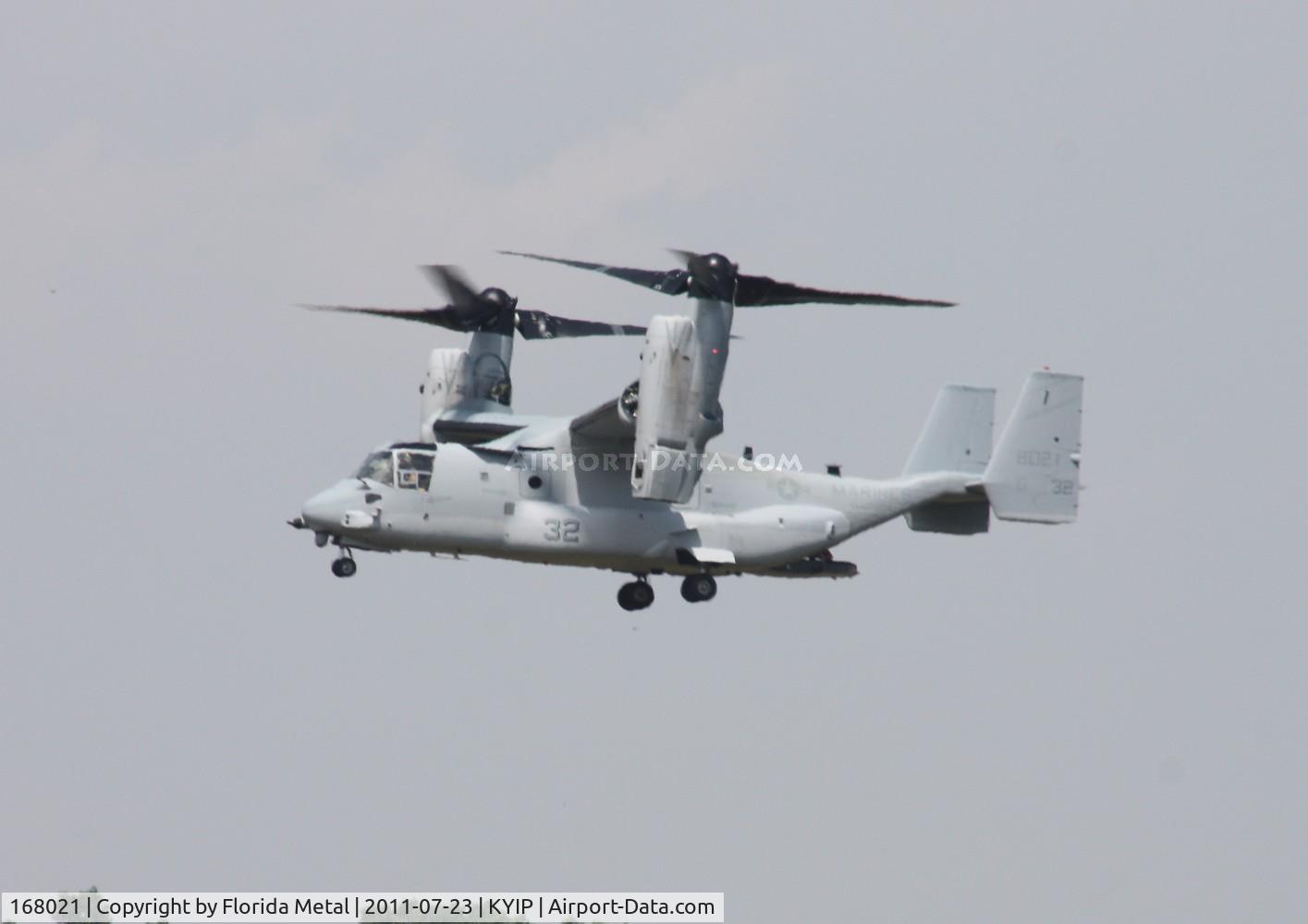 168021, 2011 Bell-Boeing MV-22B Osprey C/N D0151, TOM 2011