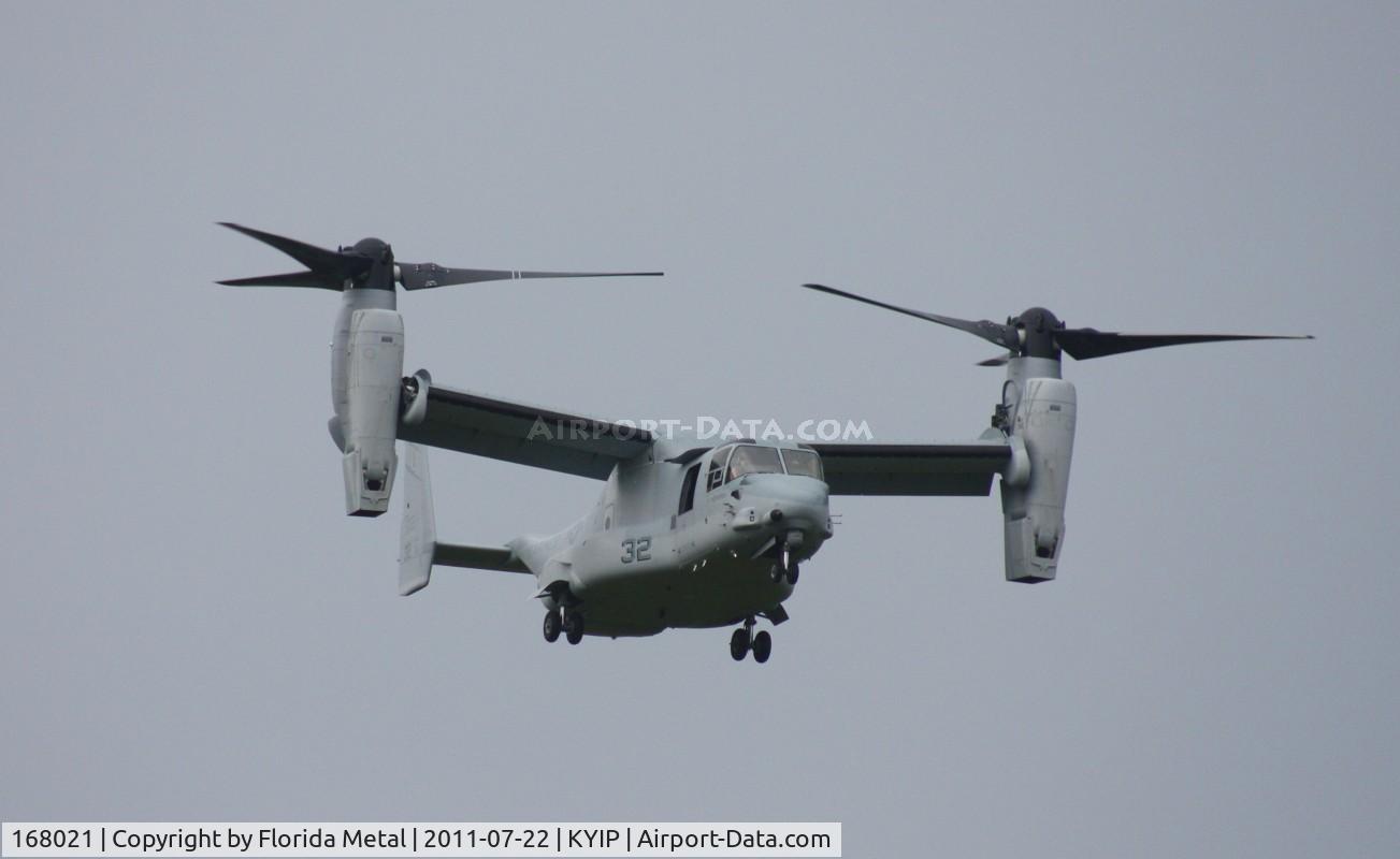 168021, 2011 Bell-Boeing MV-22B Osprey C/N D0151, TOM 2011