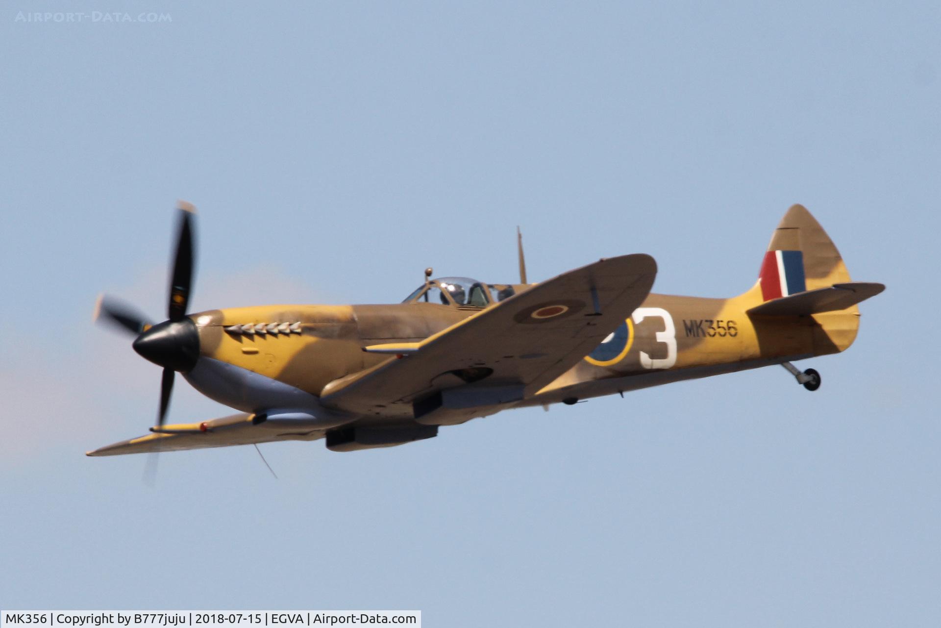 MK356, 1944 Supermarine 361 Spitfire LF.IXc C/N CBAF.IX.1561, at TATOO 2018