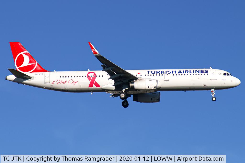 TC-JTK, 2016 Airbus A321-231 C/N 7146, Turkish Airlines Airbus A321 