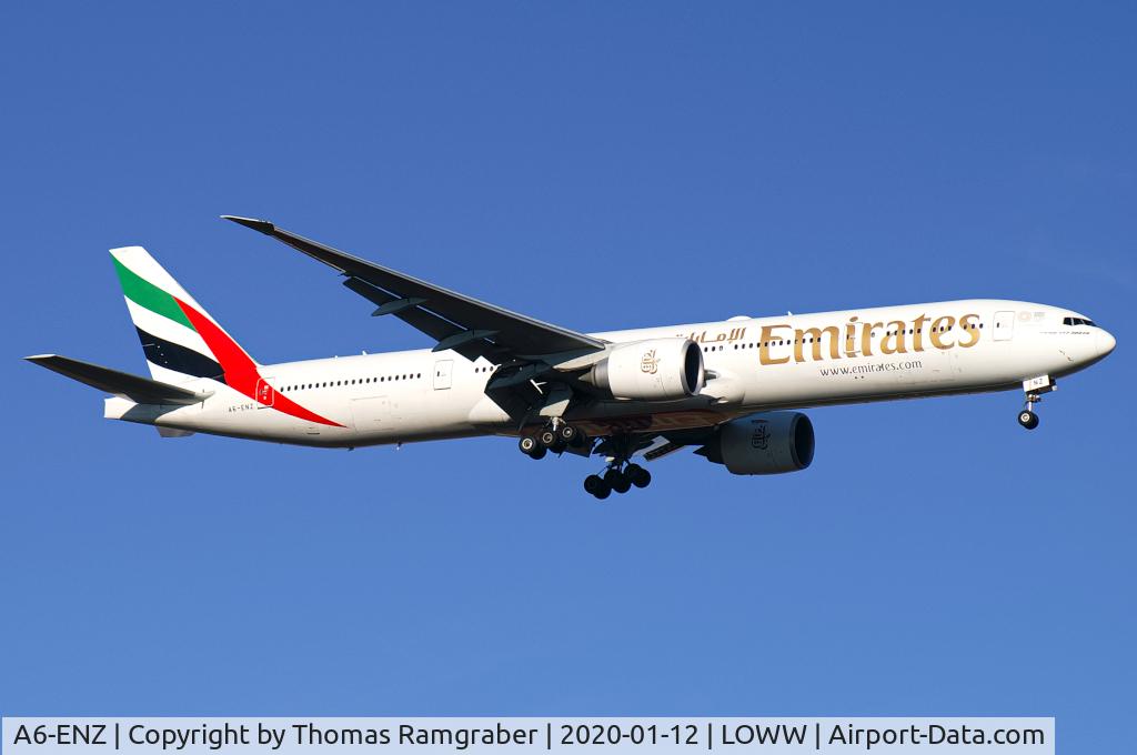 A6-ENZ, 2015 Boeing 777-31H/ER C/N 42319, Emirates Boeing 777-300