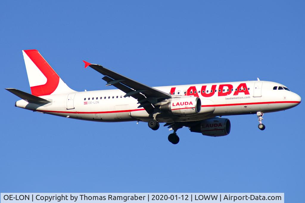 OE-LON, 2007 Airbus A320-214 C/N 3048, Laudamotion Airbus A320