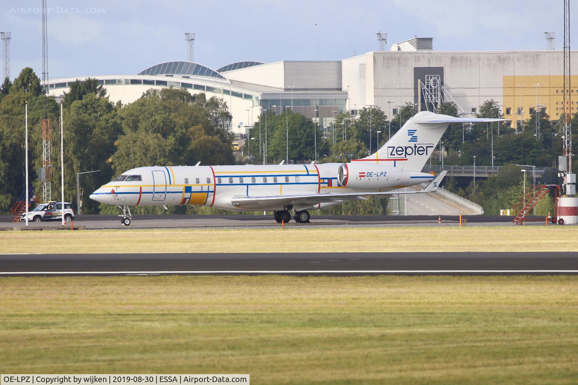 OE-LPZ, 2013 Bombardier BD-700-1A11 Global 5000 C/N 9495, Zepter