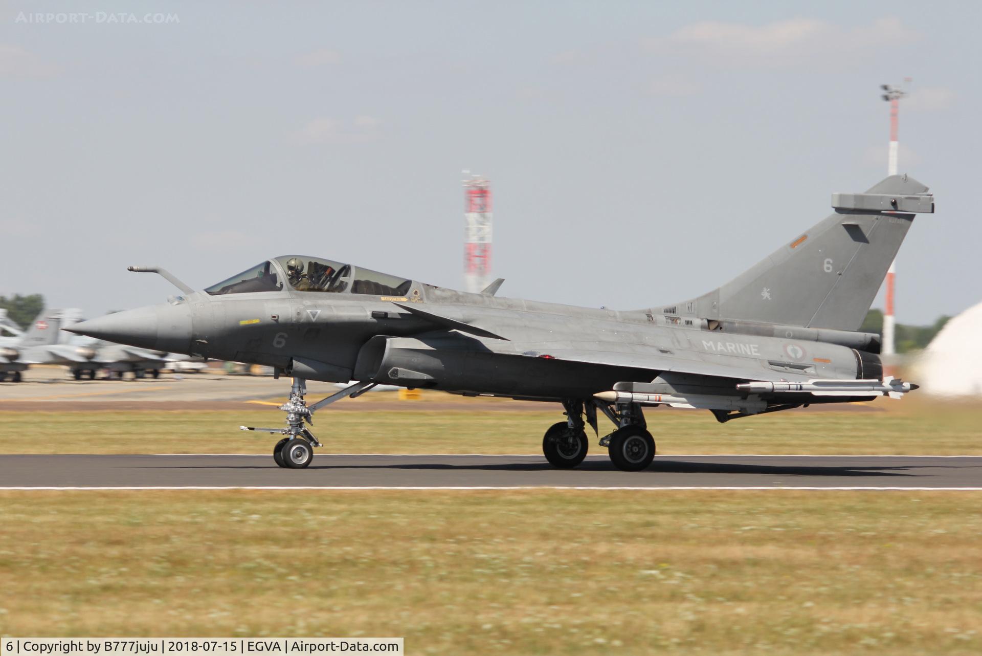 6, Dassault Rafale M C/N 6, at TATOO 2018