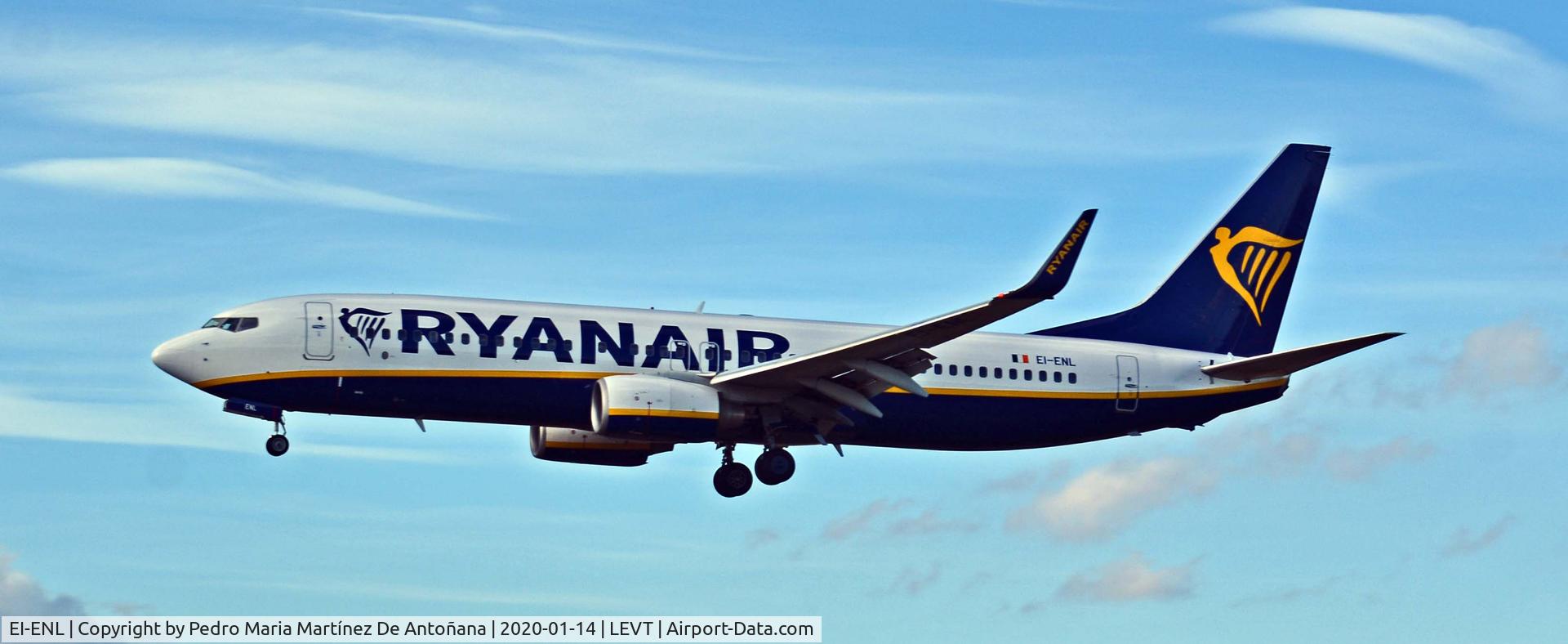 EI-ENL, 2010 Boeing 737-8AS C/N 35037, Aeropuerto de Foronda - Vitoria-Gasteiz - Euskadi - España