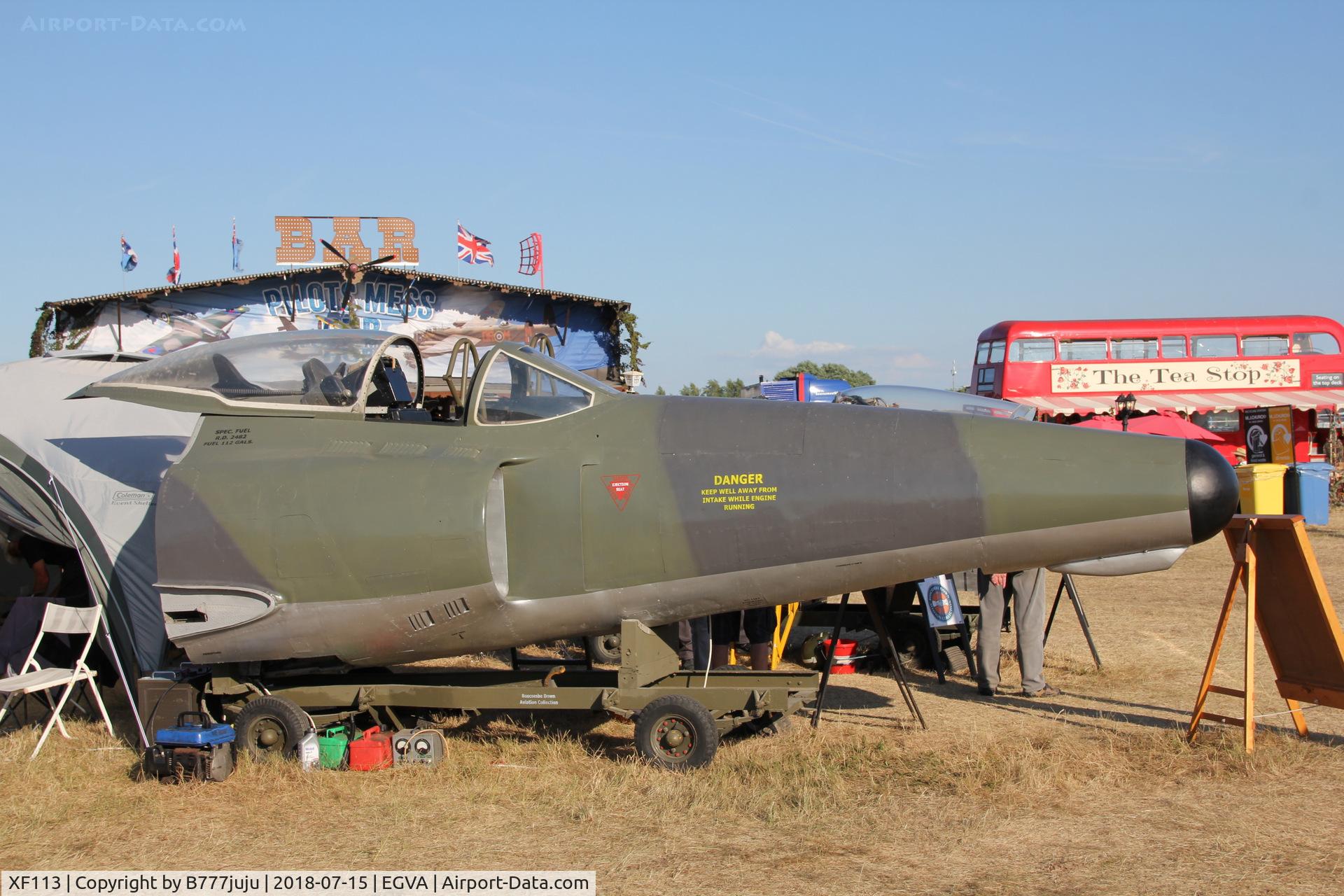 XF113, 1959 Supermarine Swift F.7 C/N VA9596, at TATOO 2018