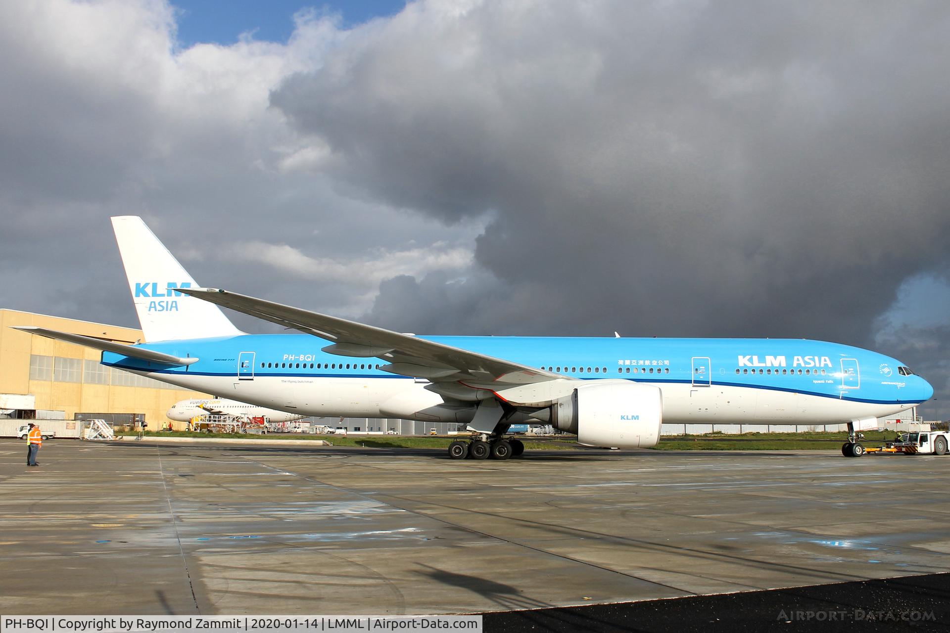 PH-BQI, 2004 Boeing 777-206/ER C/N 33714, B777 PH-BQI KLM Asia