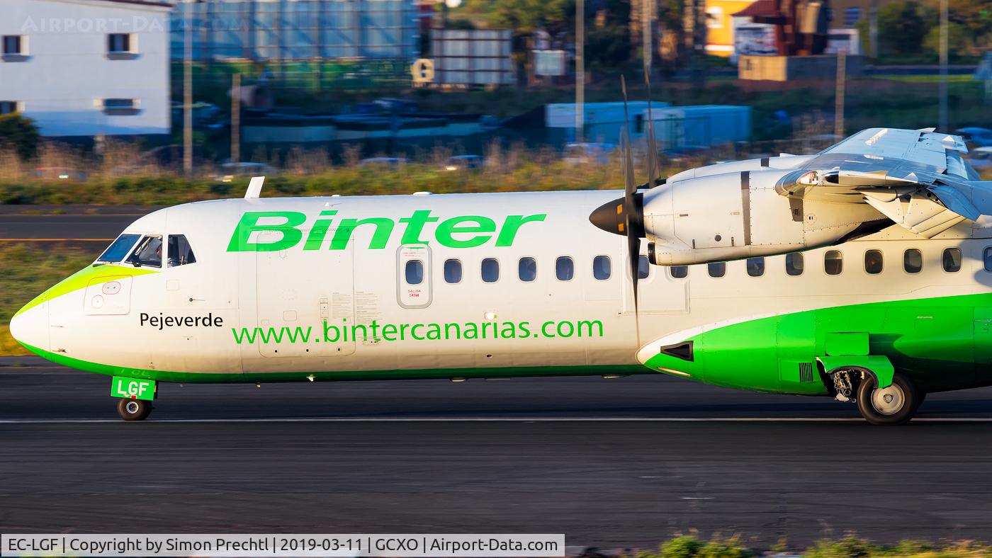 EC-LGF, 2010 ATR 72-212A C/N 907, EC-LGF @ Tenerife Norte Airport