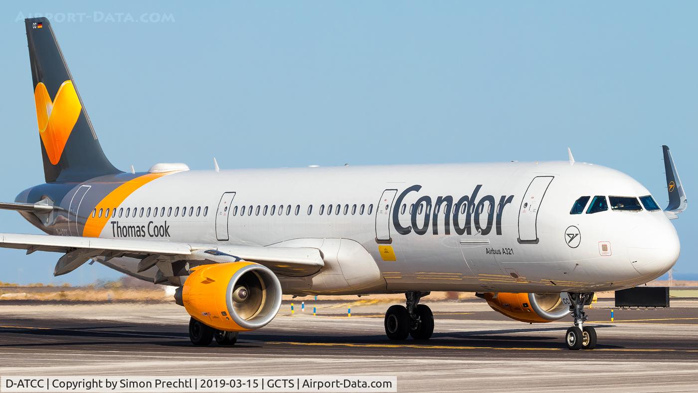 D-ATCC, 2015 Airbus A321-211 C/N 6501, D-ATCC @ Tenerife Sur Airport