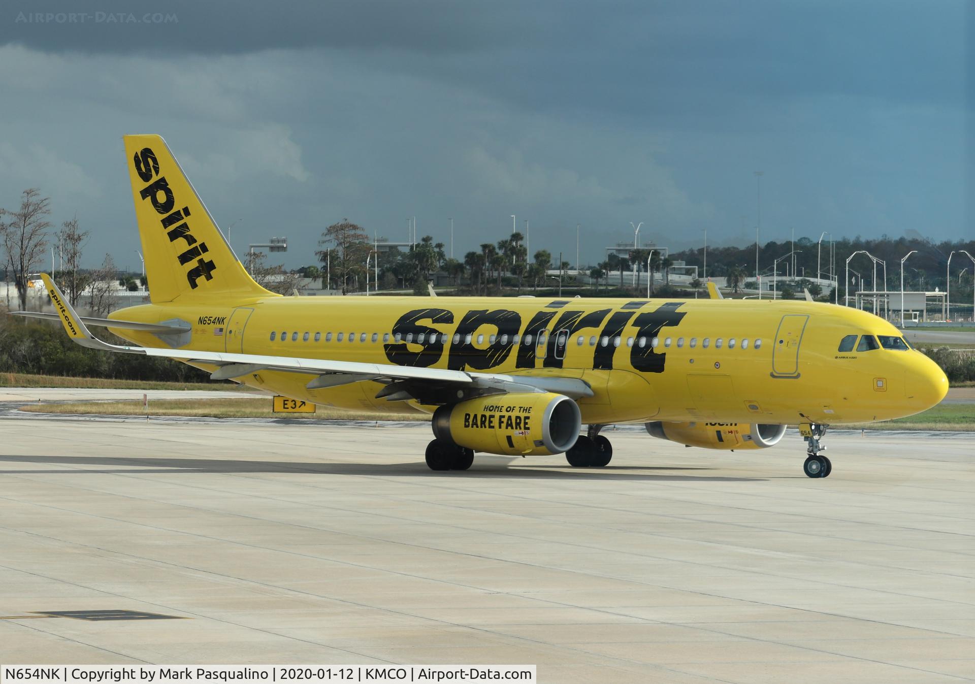 N654NK, 2018 Airbus A320-232 C/N 8176, Airbus A320-232