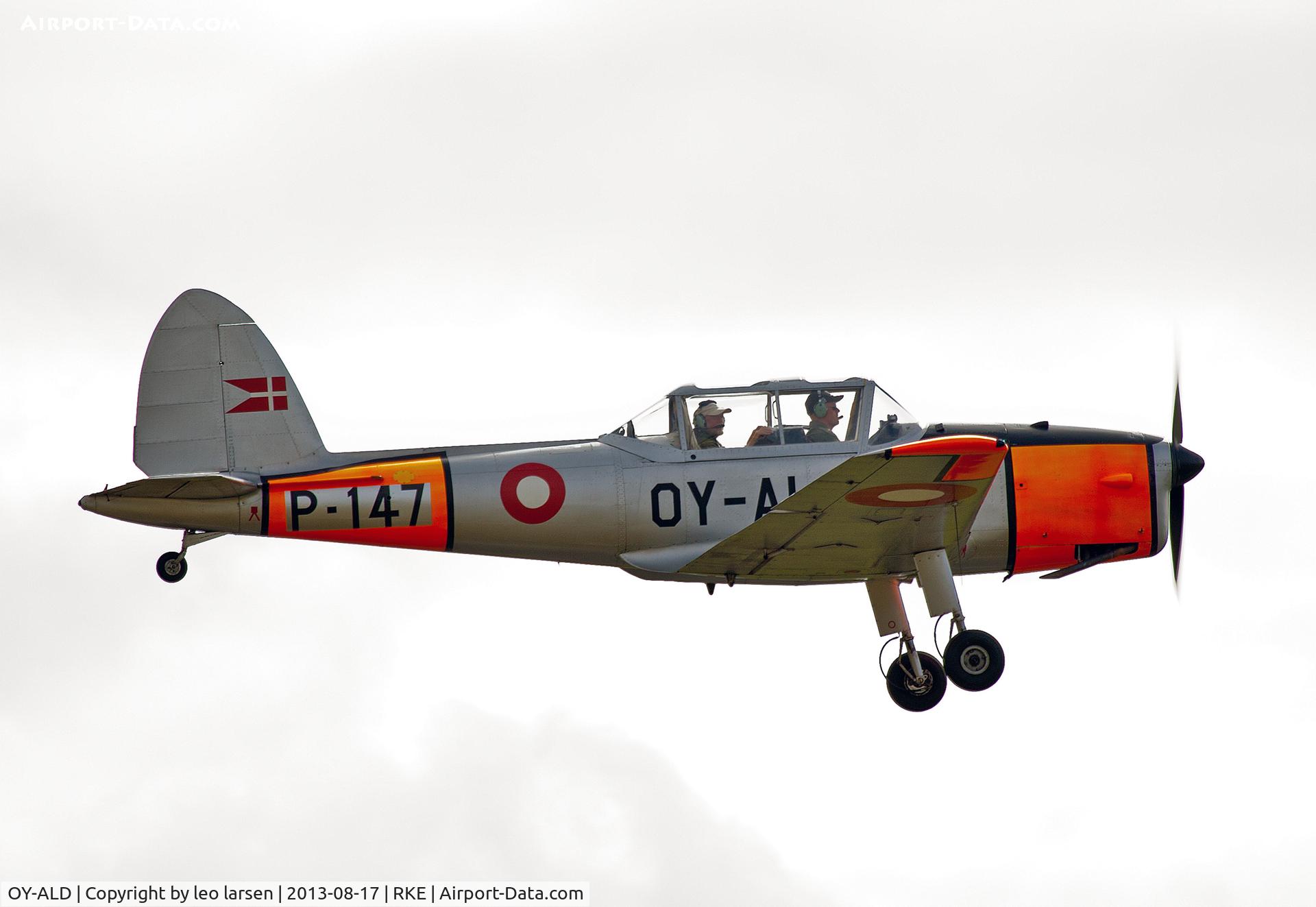 OY-ALD, 1953 De Havilland DHC-1 Chipmunk 22 C/N C1/0902, Roskilde Air Show 17.8.2013
