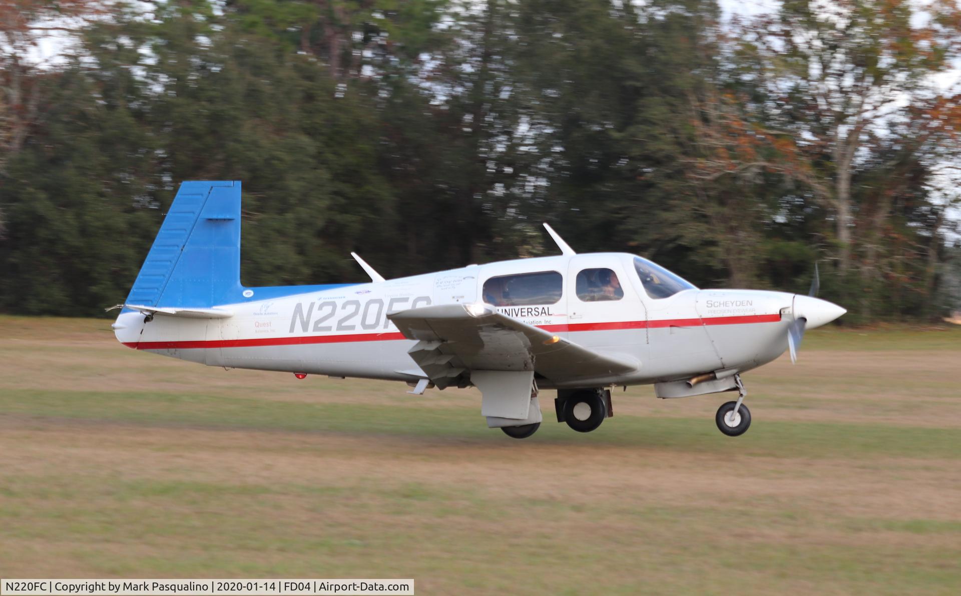 N220FC, 1993 Mooney M20J 201 C/N 24-3282, Mooney M20J