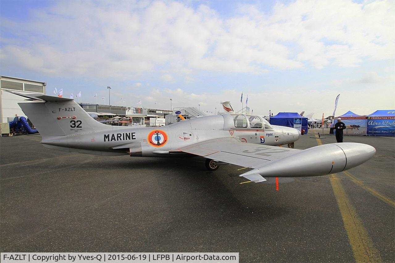 F-AZLT, 1958 Morane-Saulnier MS.760 Paris I C/N 32, Morane-Saulnier MS.760A Paris, Armor Aéro Passion, Static Display, Paris-Le Bourget (LFPB-LBG) Air show 2015