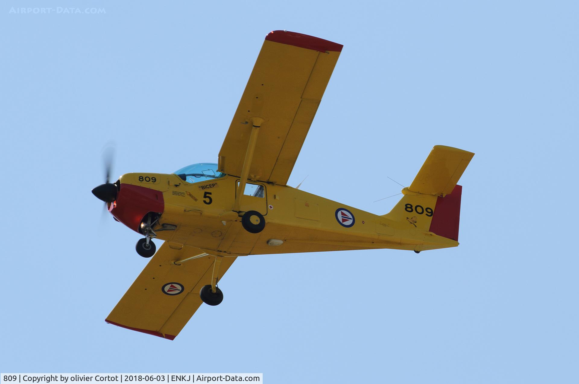 809, Saab MFI-15 Safari C/N 15-809, Kjeller airshow