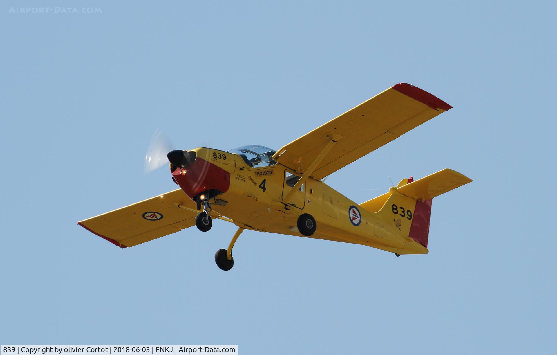 839, Saab MFI-15 Safari C/N 15-839, Kjeller airshow