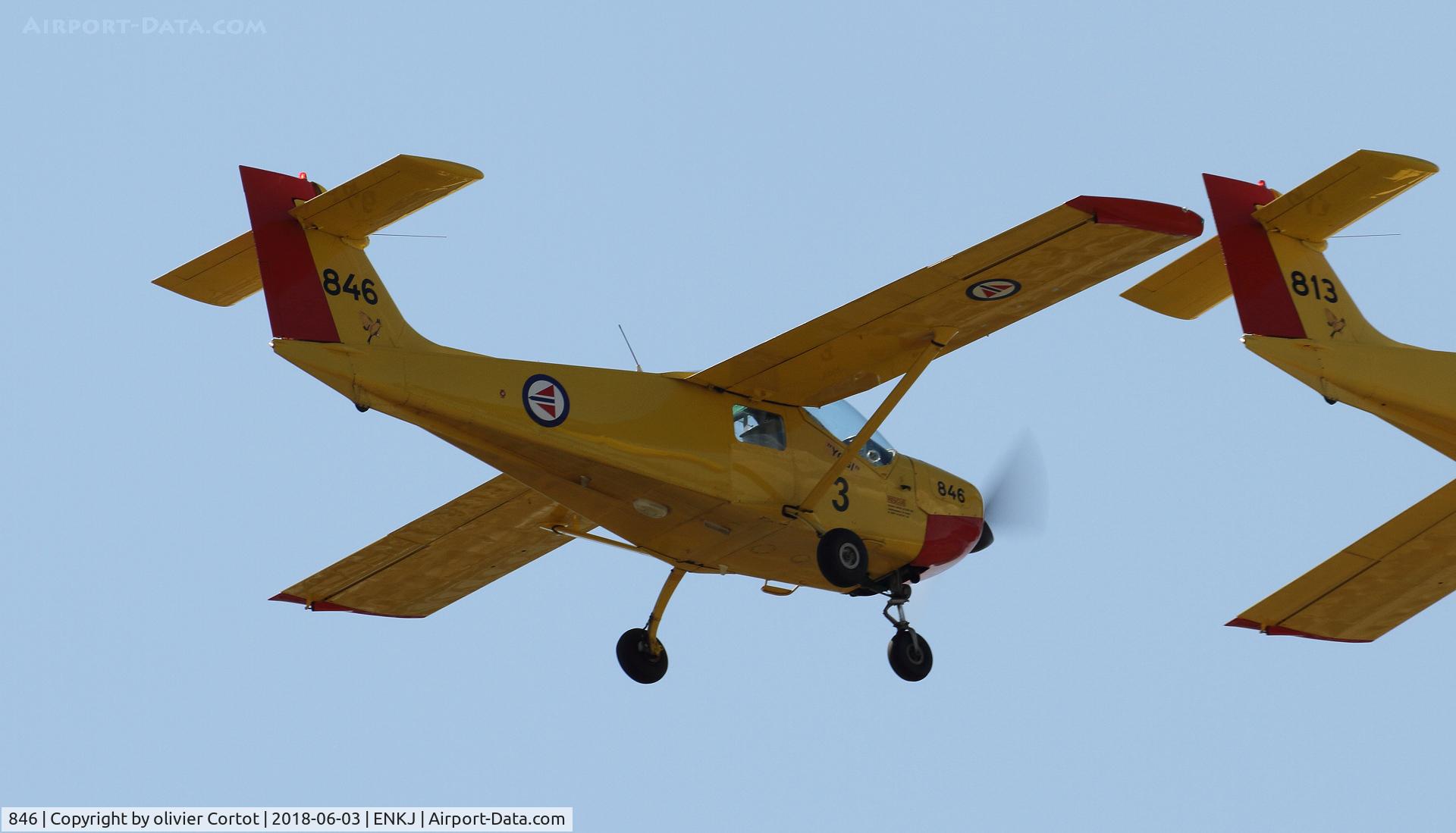 846, Saab MFI-15 Safari C/N 15-846, Kjeller airshow