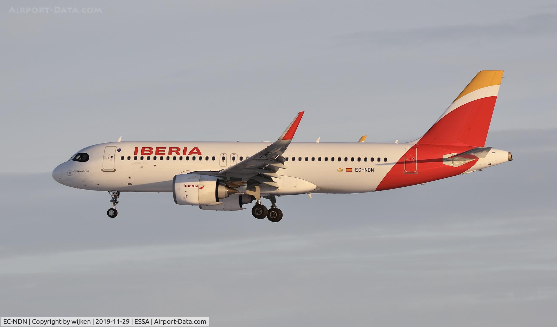 EC-NDN, 2019 Airbus A320-251N C/N 8939, a320 neo