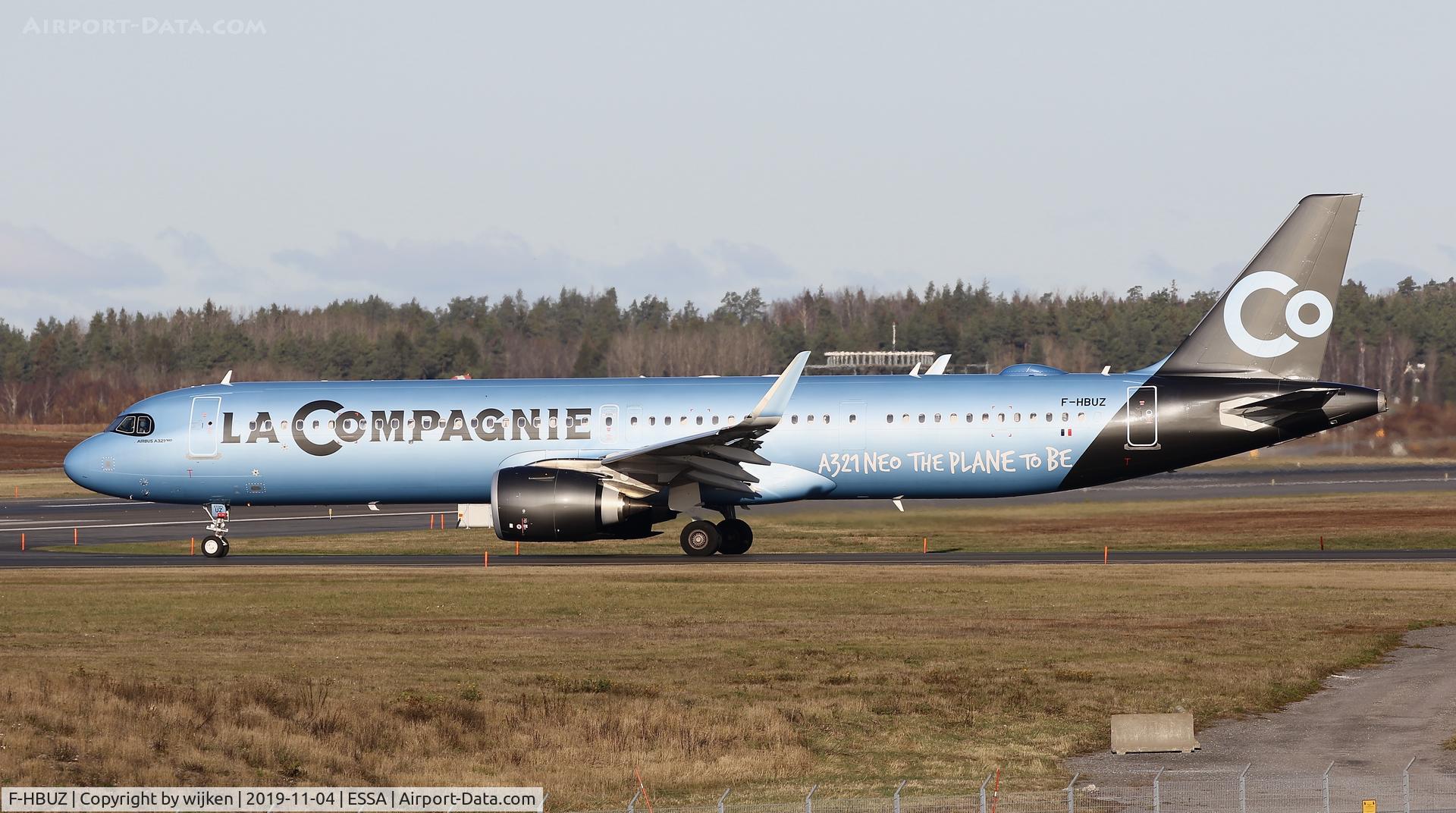 F-HBUZ, 2019 Airbus A321-251NX C/N 8866, A321 Neo The plane to be
