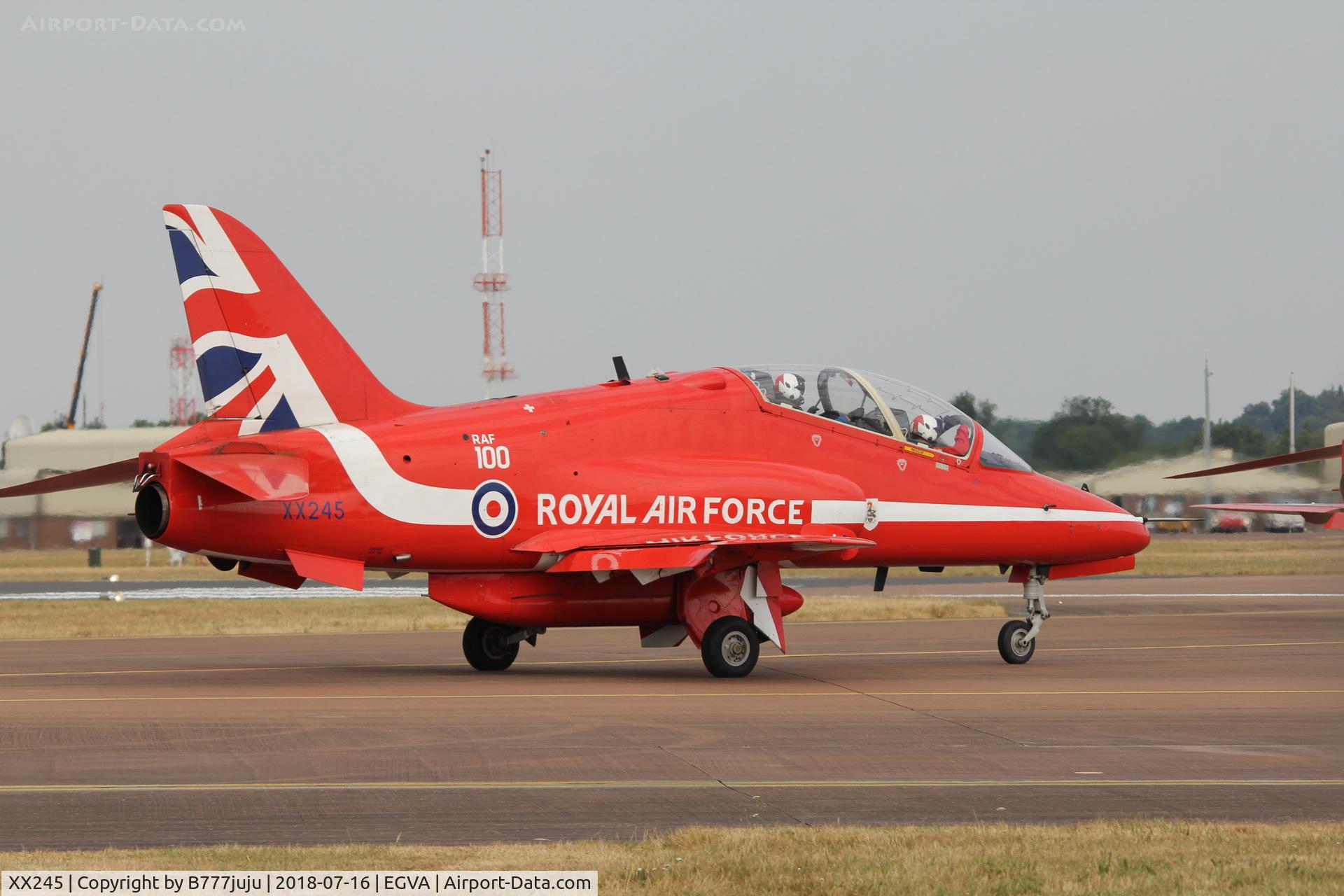 XX245, 1978 Hawker Siddeley Hawk T.1 C/N 081/312081, at TATOO 2018