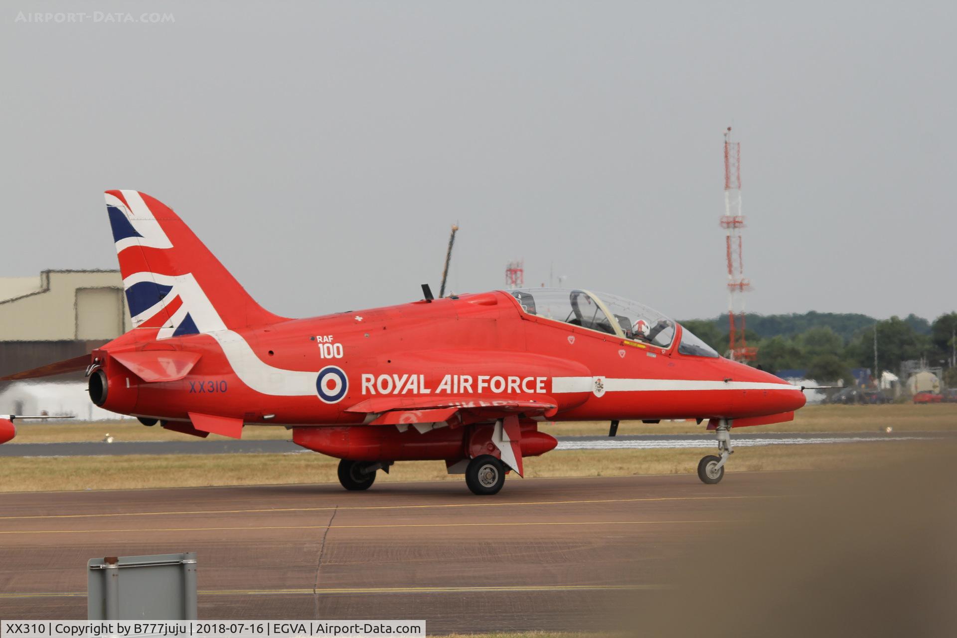 XX310, 1980 Hawker Siddeley Hawk T.1W C/N 145/312135, at TATOO 2018